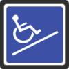 Handicapped Friendly Sign Clip Art